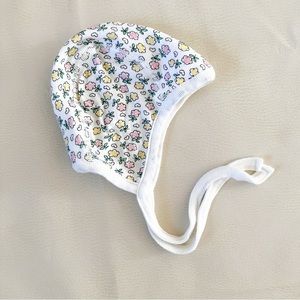 Hanna Andersson Vintage Pilot Cap Floral Print XS